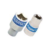 Trueliving_Sockets- 9.5mm (3/8) Square Drive PROD. NO.	FIG. NO.	A	B	C	ΘD	ΘE	A/F	WT. GMS B 6 H	1	28	16	12	10.3	17	6	25